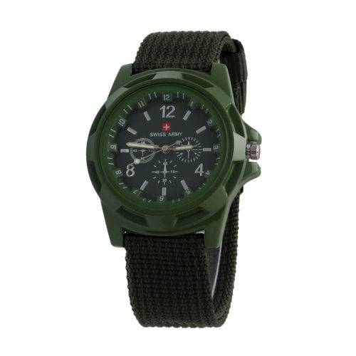 Relógio Unisex Swiss Army Militar Suiço Esportivo Verde é bom? Vale a pena?