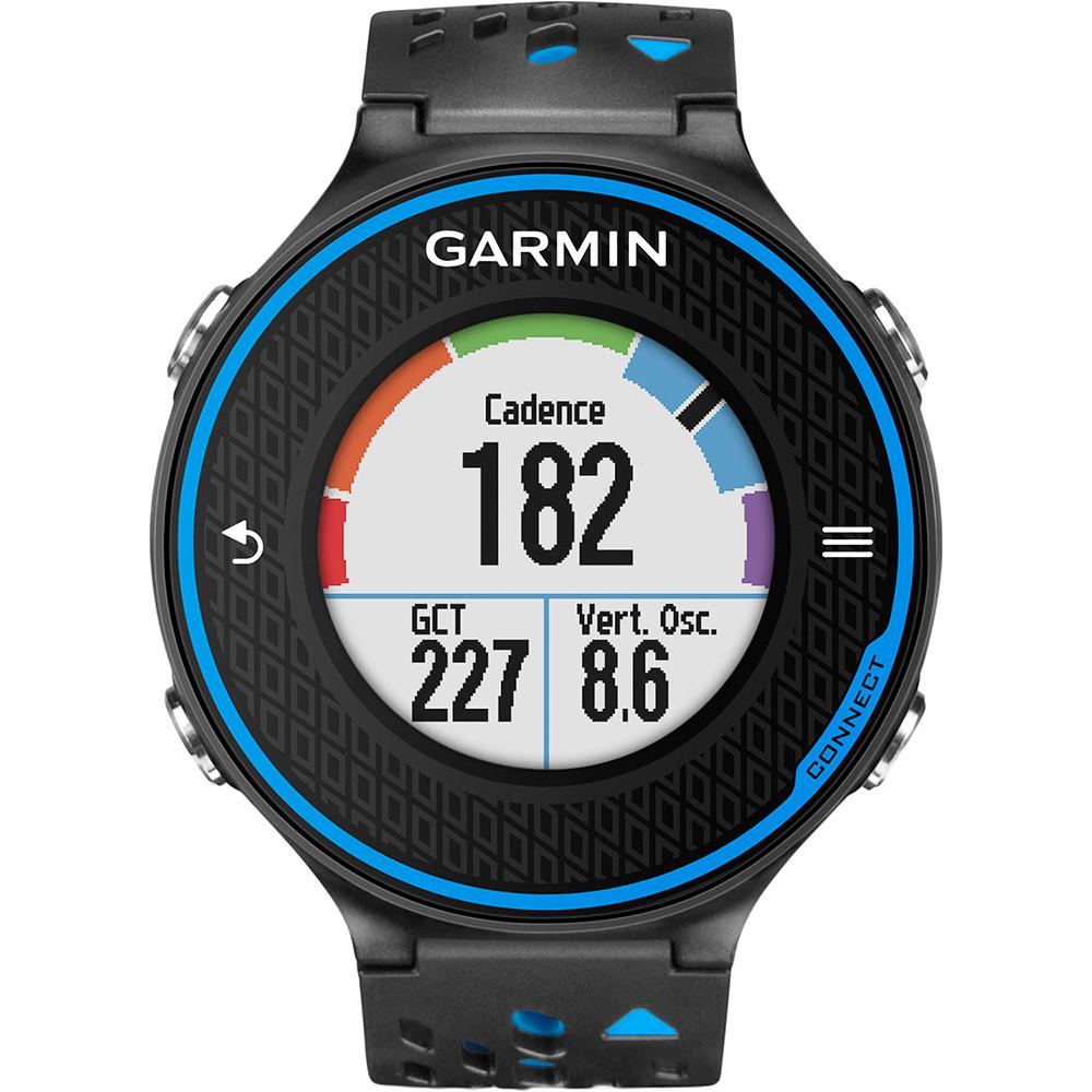 Relógio de Corrida Masculino Garmin Forerunner 620 com GPS e Medidor de Distância Azul/Preto é bom? Vale a pena?