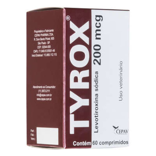 Repositor Hormonal Cepav Tyrox 200 Mcg - 60 Comprimidos é bom? Vale a pena?
