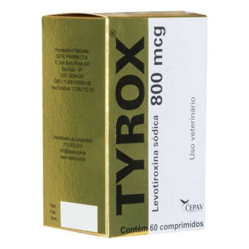 Repositor Hormonal Cepav Tyrox 800 Mcg - 60 Comprimidos é bom? Vale a pena?