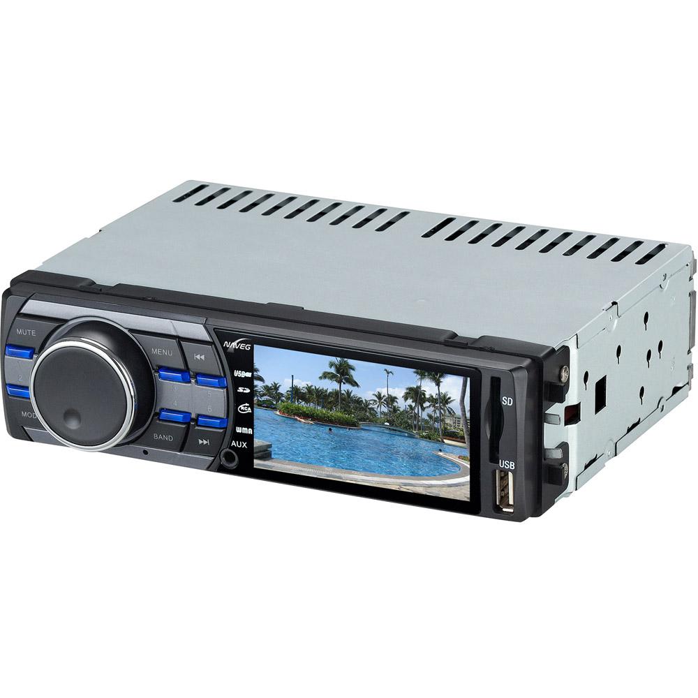 Reprodutor Multimídia Automotivo Naveg NVS 3099 Display LCD 3 Rádio FM, Entradas USB, SD e AUX é bom? Vale a pena?