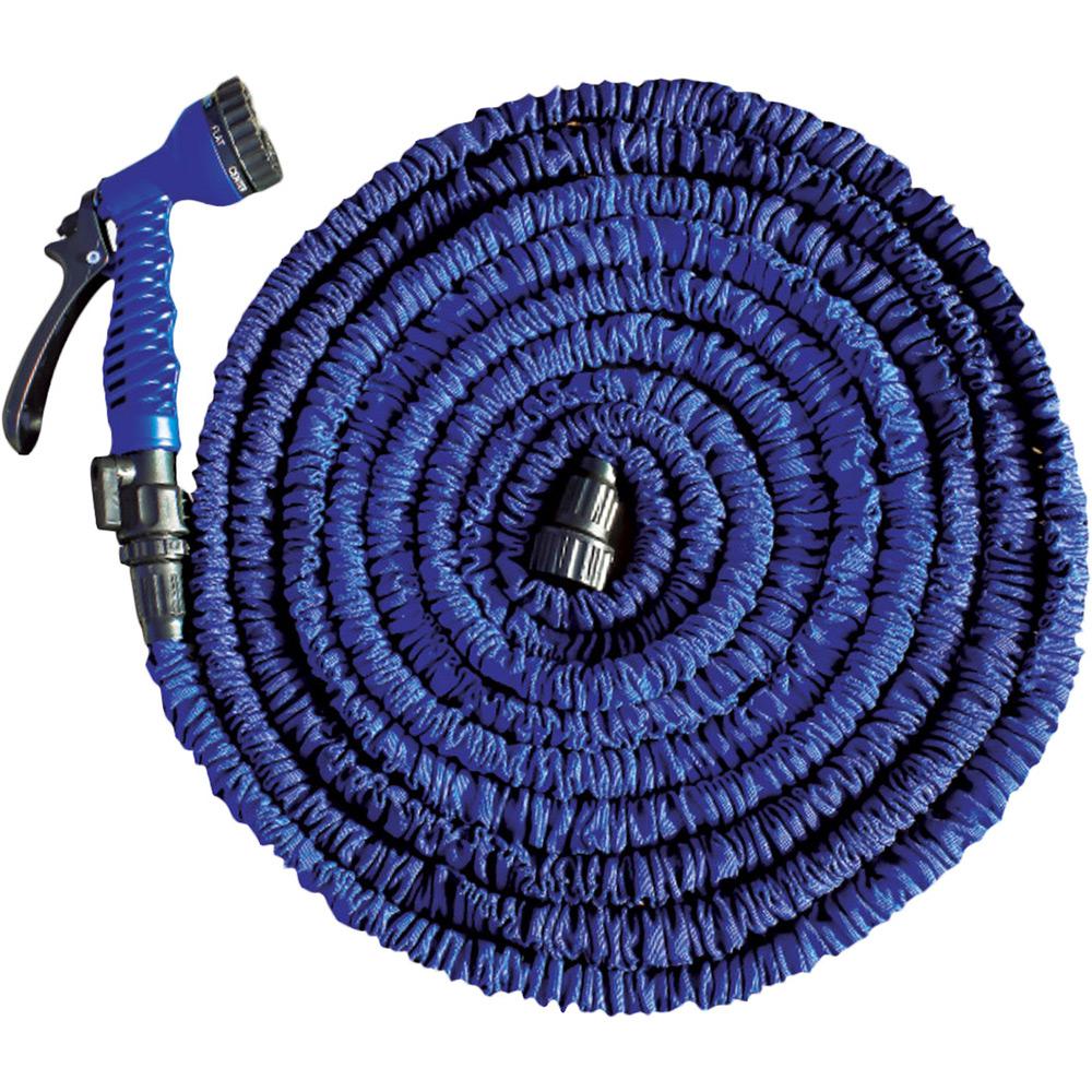 Revolucionária Mangueira Expansível 15 m com Gatilho de 7 Funções - Flex Hose Azul é bom? Vale a pena?