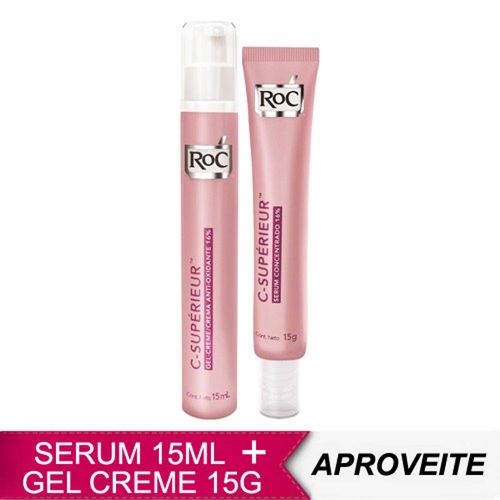 Roc C-Superieur 16 Serum Concentrado Antirrugas Facial 15ml + Gel Creme Hidratante Facial 15g é bom? Vale a pena?
