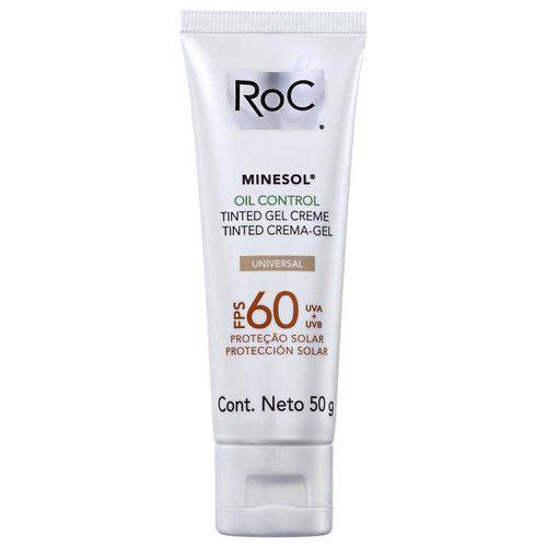 RoC Minesol Oil Control Tinted Fps 60 - Protetor Solar Facial 50g é bom? Vale a pena?