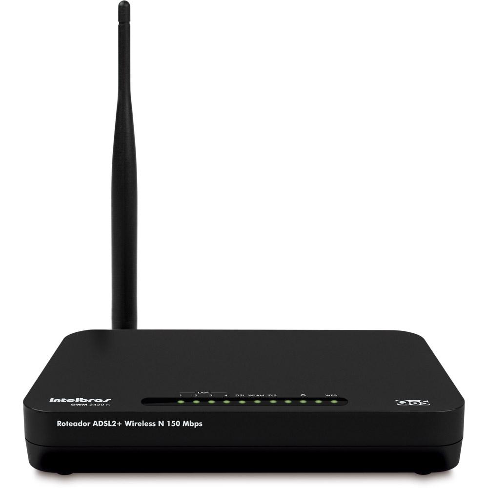 Roteador Wireless 150Mbps GWM2420N + ADSL2 - Intelbras é bom? Vale a pena?