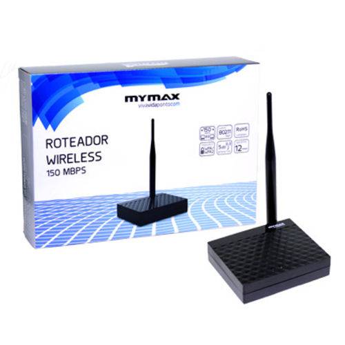Roteador Wireless Mymax 150mbps com Antena 5 Dbi é bom? Vale a pena?