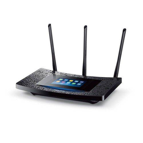 Roteador Wireless - Tp-Link Dual-Band Ac1900 Touch Screen - Preto - Touch P5 é bom? Vale a pena?