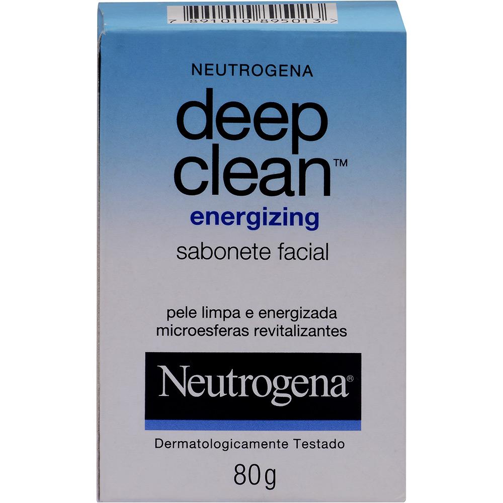 Sabonete Facial Neutrogena Deep Clean Energizing 80g é bom? Vale a pena?