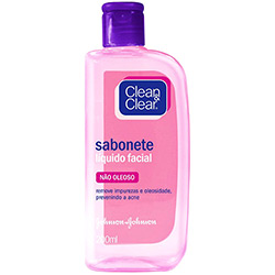 Sabonete Liquido Facial Regular Clean & Clear 200ml - Johnson