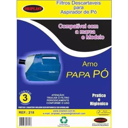 Saco Compatível Arno Papa Pó 1500/1200-kit C/2pcts(6unids) é bom? Vale a pena?