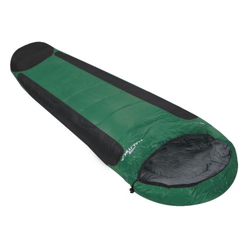 Saco de Dormir com Capuz para Acampamento Ntk Mummy Leve Compacto e Confortável Nautika Camping Verde e Preto é bom? Vale a pena?
