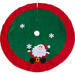 Saia para Árvore de Natal Noel com Floco de Neve 100cm - Orb Christmas é bom? Vale a pena?