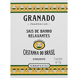 Sais de Banho Granado Terrapeutics Castanha do Brasil 5x15g é bom? Vale a pena?