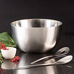 Saladeira Silver em Aço Inox com 2 Talheres de Servir - La Cuisine é bom? Vale a pena?