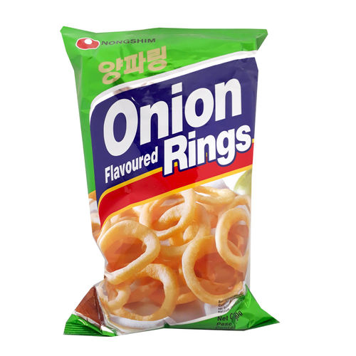 Salgadinho de Cebola Onion Rings - Nong Shim 90g é bom? Vale a pena?