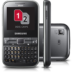Samsung Ch@t C3222 Desbloqueado, Preto, Dual Chip, Câmera 1.3MP, MP3 Player, Rádio FM e Cartão de Memória 2GB é bom? Vale a pena?