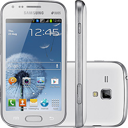Samsung Galaxy S Duos Desbloqueado OI Branco, Dual Chip, Android 4.0, Tela 4.0", Câmera 5MP, 3G, Wi-Fi é bom? Vale a pena?