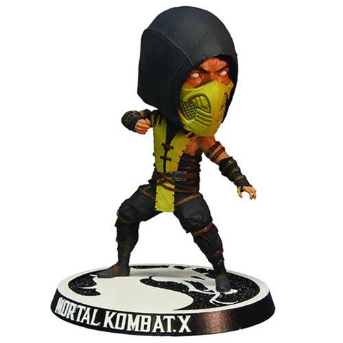 Scorpion - Bobble Head Mortal Kombat X - Mezco é bom? Vale a pena?