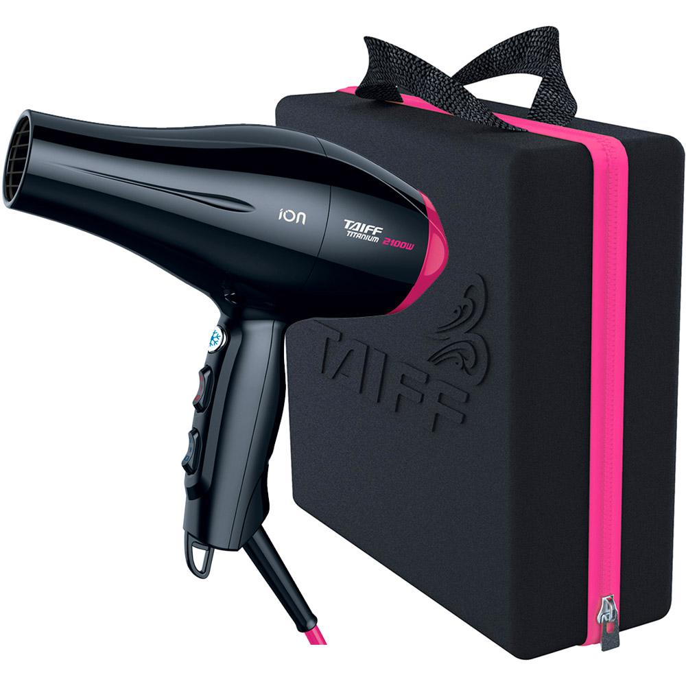 Secador Taiff Titanium Colors 2100W Rosa com maleta exclusiva - Taiff é bom? Vale a pena?