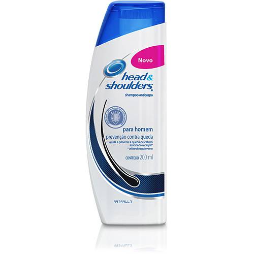 Shampoo Anti-Caspa Prevenção Contra Queda para Homem 200ml - Head & Shoulders é bom? Vale a pena?