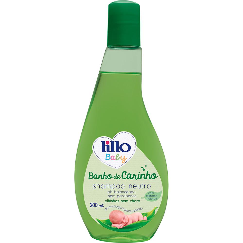 Shampoo Neutro Lillo Baby Banho de Carinho 200 ml é bom? Vale a pena?
