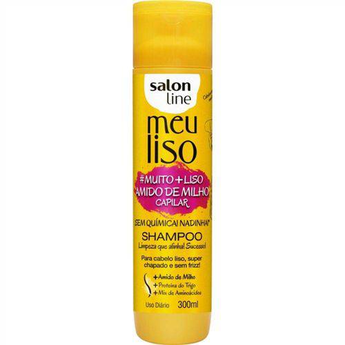 Shampoo Salon Line #muito+liso Amido de Milho - 300ml é bom? Vale a pena?