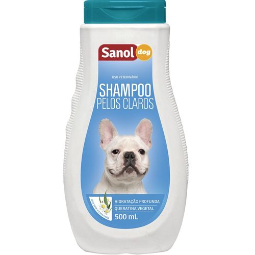 Shampoo Sanol Dog para Cães - Pelos Claros 500ml é bom? Vale a pena?