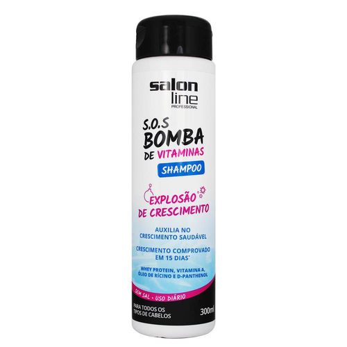 Shampoo Sos Bomba de Vitaminas 300ml - Salon Line é bom? Vale a pena?