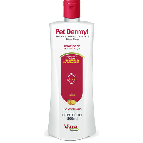 Shampoo Terapêutico para Dermatite de Cachorros Pety Dermyl 500ml - é bom? Vale a pena?