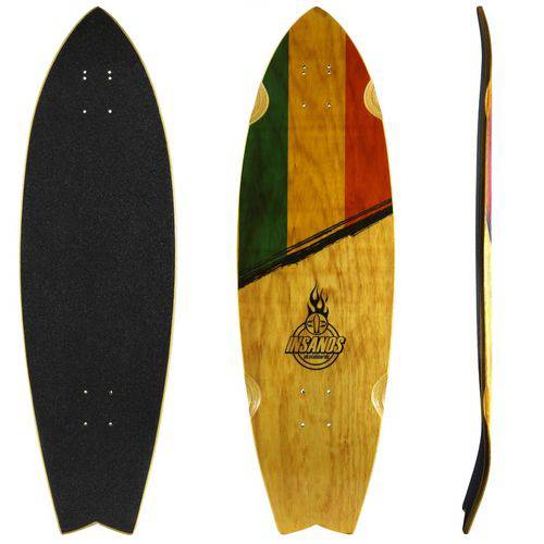 Shape Skate 89 Cm Semi Long Surf Reggae Tail - com Lixa é bom? Vale a pena?