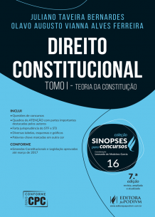 Sinopses para Concursos - v.16 - Direito Constitucional - Tomo I (2017) é bom? Vale a pena?