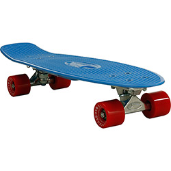 Skate Fish Skateboards Cruiser Shark Azul e Vermelho 27