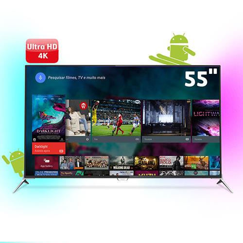 Smart TV 3D LED 55" Ultra HD 4K Philips 55PUG7100/78 com Ambilight, Android, Dual Core, Pixel Precise Ultra HD, Wi-Fi, 4 Entradas HDMI e 4 Óculos 3D é bom? Vale a pena?