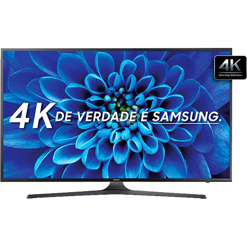 Smart TV 40" Samsung UN40KU6000GXZD Ultra HD 4K HDR com Conversor Digital 3 HDMI 2 USB 120Hz é bom? Vale a pena?