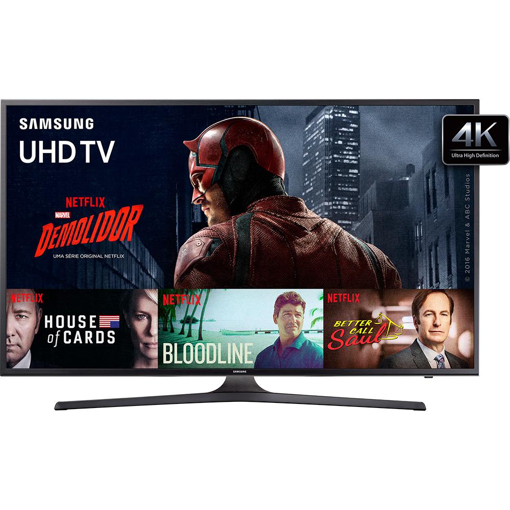Smart TV 50" Samsung KU6000 Ultra HD 4K HDR com Conversor Digital 3 HDMI 2 USB 120Hz é bom? Vale a pena?