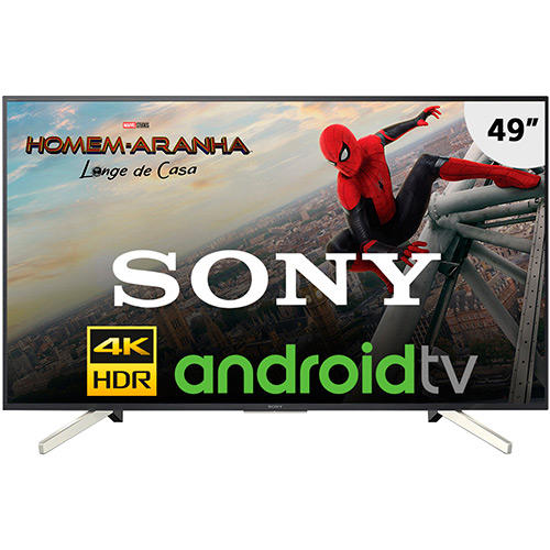 Smart TV Android LED 49" Sony KD-49X755F Ultra HD 4k com Conversor Digital 4 HDMI 3 USB 60Hz - Preta é bom? Vale a pena?