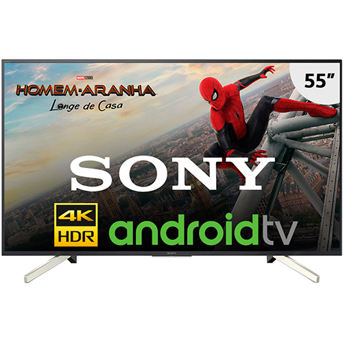 Smart TV Android LED 55" Sony KD-55X755F Ultra HD 4k com Conversor Digital 4 HDMI 3 USB 60Hz - Preta é bom? Vale a pena?