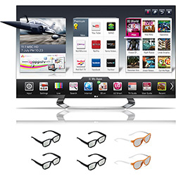 Smart TV 3D LED 42" LG 42LM7600 Full HD - 4 HDMI 3 USB 240Hz HDTV DTV DLNA Wi-Fi Integrado + Magic Remote + 4 Óculos 3D + 2 Óculos Dual Play é bom? Vale a pena?