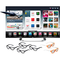 Smart TV 3D LED 47" LG 47LM7600 Full HD - 4 HDMI 3 USB 240Hz HDTV DTV DLNA Wi-Fi Integrado + Magic Remote + 4 Óculos 3D + 2 Óculos Dual Play é bom? Vale a pena?