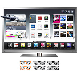 Smart TV 3D LED 72" LG 72LM9500 Full HD - 240HZ 4 Óculos 3D 2 Óculos Dual Play é bom? Vale a pena?