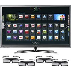 Smart TV 3D Plasma 51" Samsung 51E8000 Full HD - 3 HDMI 3 USB 600Hz 4 Óculos 3D é bom? Vale a pena?