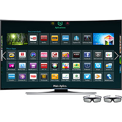 Smart TV 3D Samsung UHDTV 4K 55" UN55HU8700GXZD - 4 HDMI 2.0 3 USB 1200Hz Quad Core Smart View Função Futebol + 2 Óculos 3D é bom? Vale a pena?