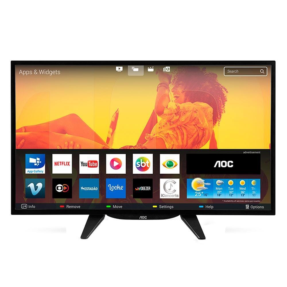 Smart TV LED 32" AOC HD LE32S5760 3 HDMI e 2 USB 60 Hz é bom? Vale a pena?