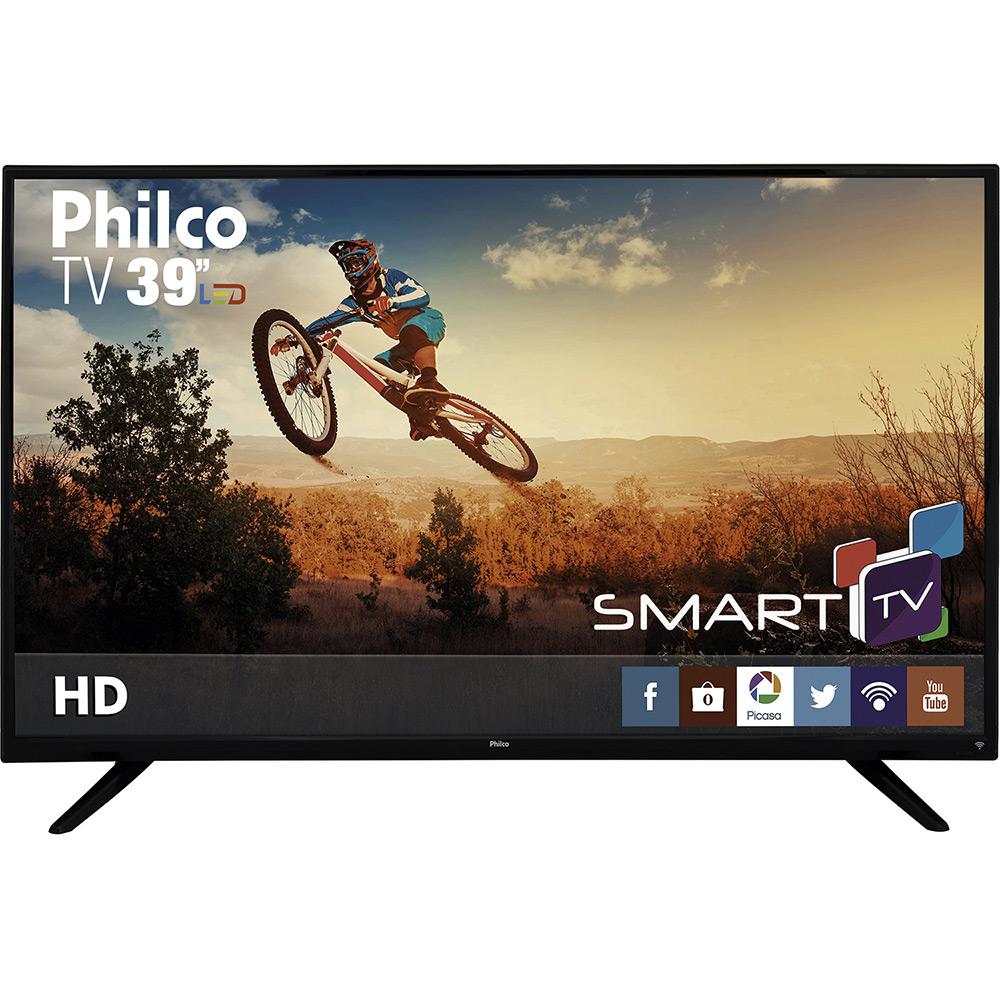 Smart TV LED 39" Philco PH39U20DSGW HD com Conversor Digital 3 HDMI 1 USB Wi-Fi é bom? Vale a pena?