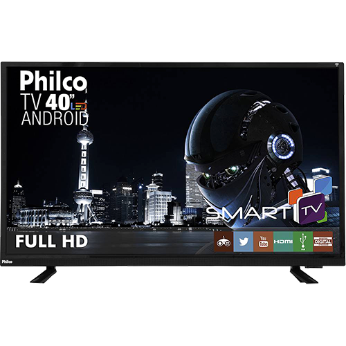 Smart TV LED 40" Philco Ph40e60dsgwa Full HD com Conversor Digital 2 HDMI 2 USB Wi-Fi é bom? Vale a pena?
