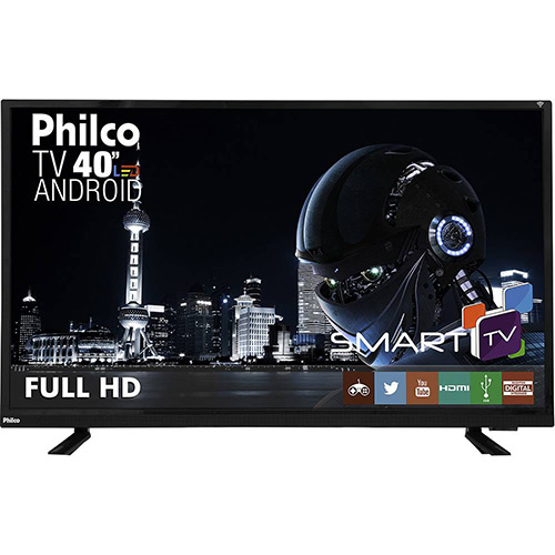 Smart TV LED 40" Philco Ph40e60dsgwa Full HD com Conversor Digital 2 HDMI 2 USB Wi-Fi é bom? Vale a pena?