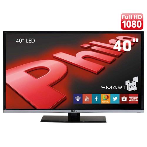 Smart TV LED 40" Full HD Philco PH40B28DSGW com Conversor Digital, Wi-Fi, Entradas HDMI e Entrada USB é bom? Vale a pena?