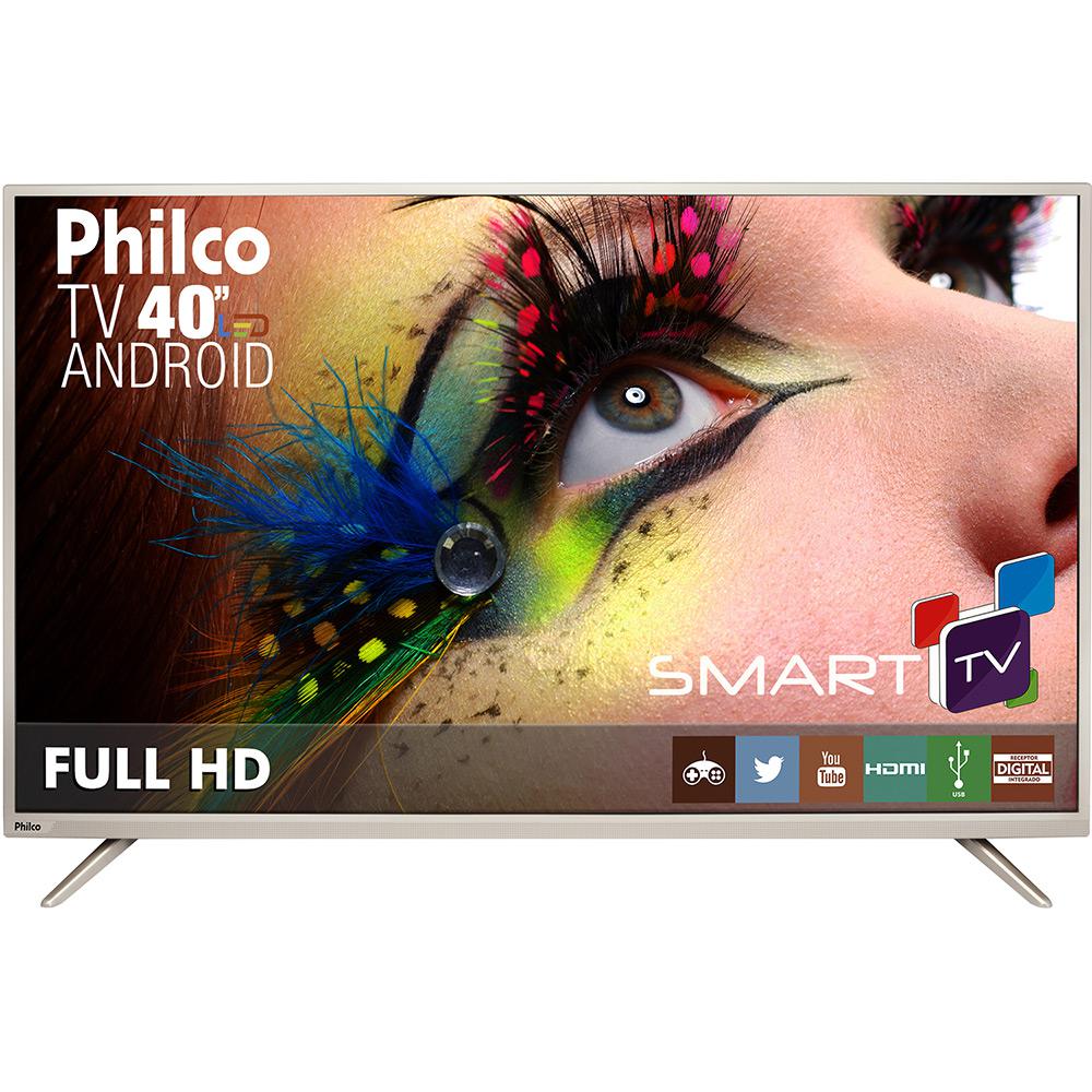 Smart TV LED 40" Philco PH40F10DSGWAC Full HD com Conversor Digital 2 HDMI 2 USB Wi-Fi é bom? Vale a pena?