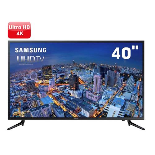 Smart TV LED 40" Ultra HD 4K Samsung 40JU6000 com UHD Upscaling, Quad Core, Wi-Fi, Entradas HDMI e USB é bom? Vale a pena?