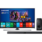 Smart TV LED 40" Samsung Full HD UN40J5500AGXZD 3HDMI 2USB 120 Hz + Soundbar Samsung HW-H370 120W 2.1 Canais Bluetooth é bom? Vale a pena?